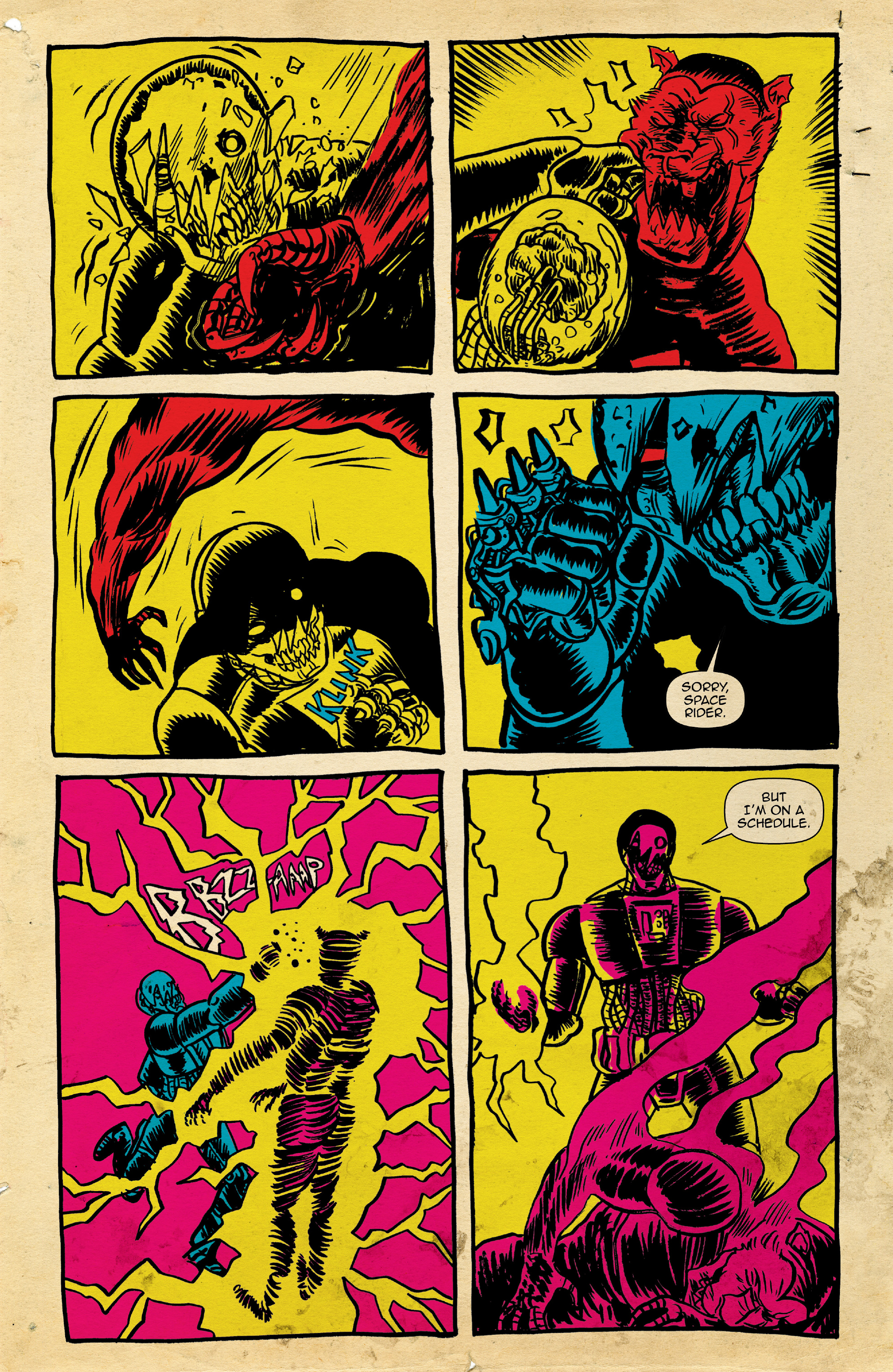 Read online Space Riders: Galaxy of Brutality comic -  Issue #2 - 21