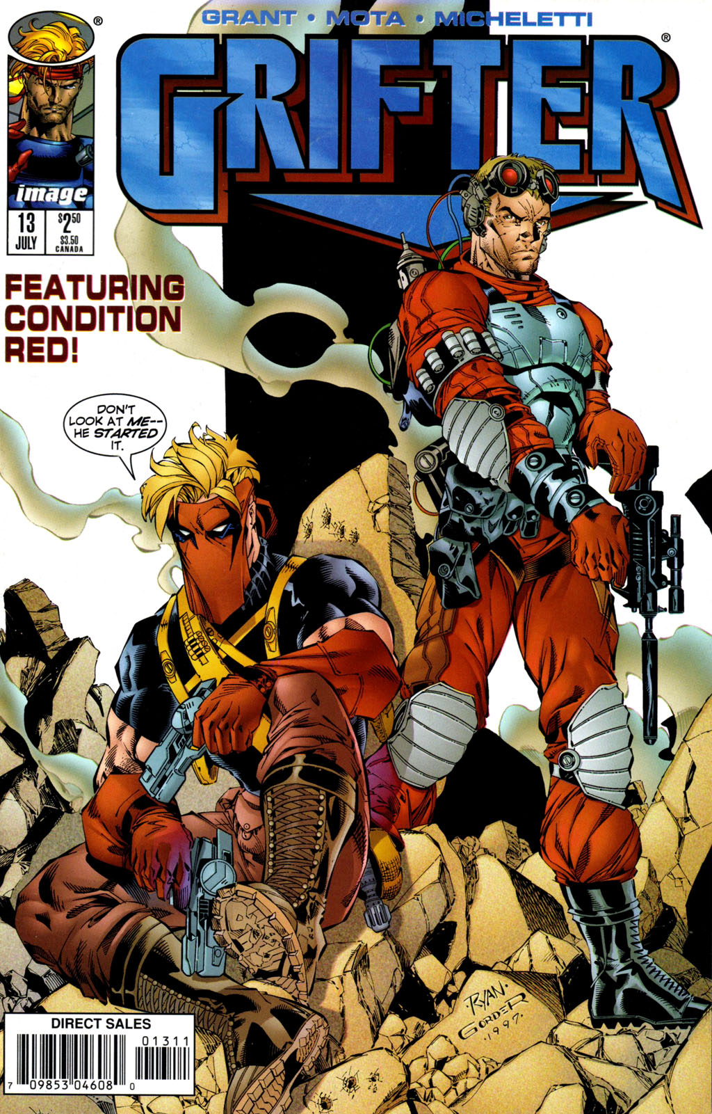 Read online Grifter (1996) comic -  Issue #13 - 1