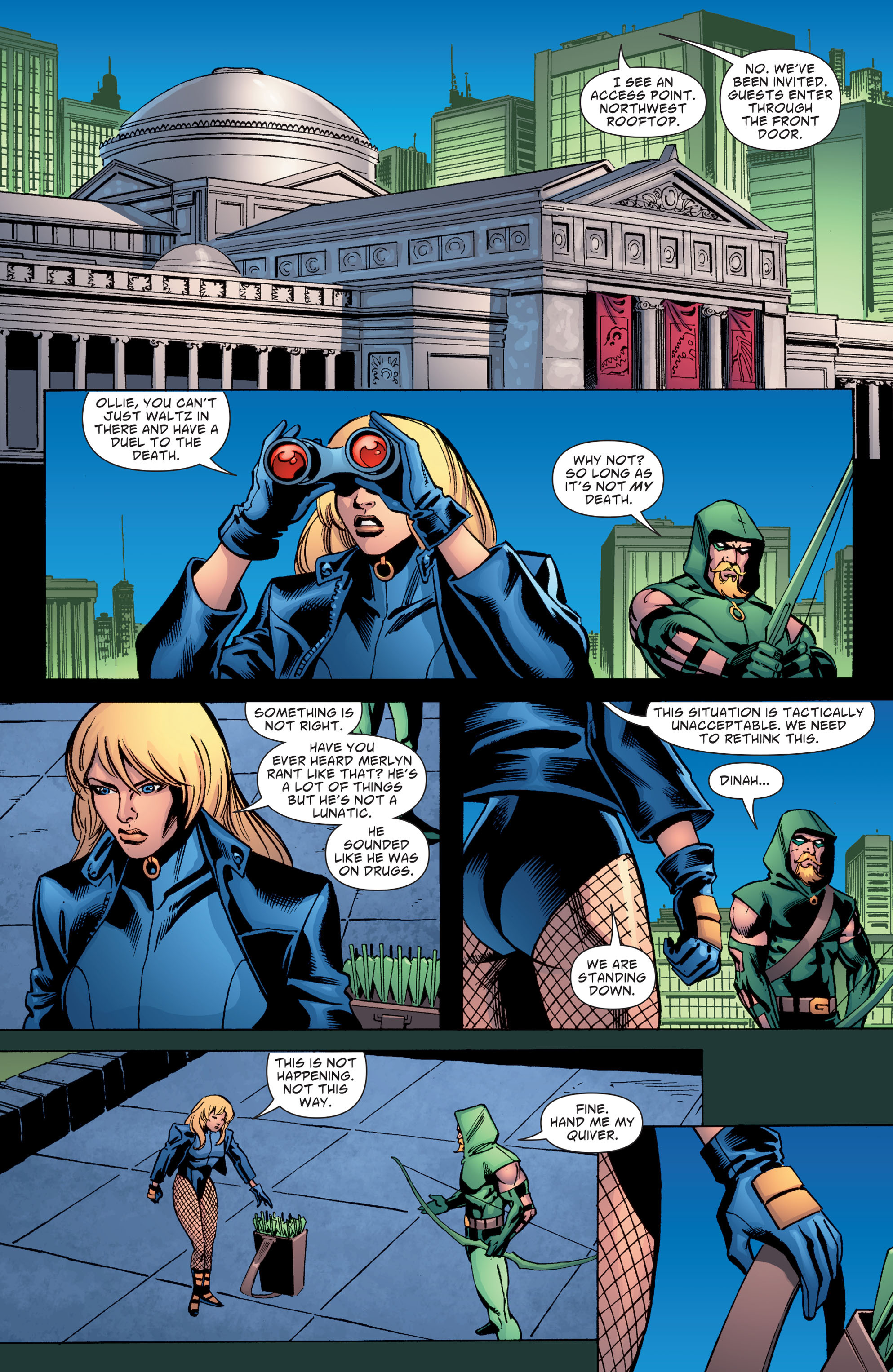 Read online Green Arrow/Black Canary comic -  Issue #18 - 20