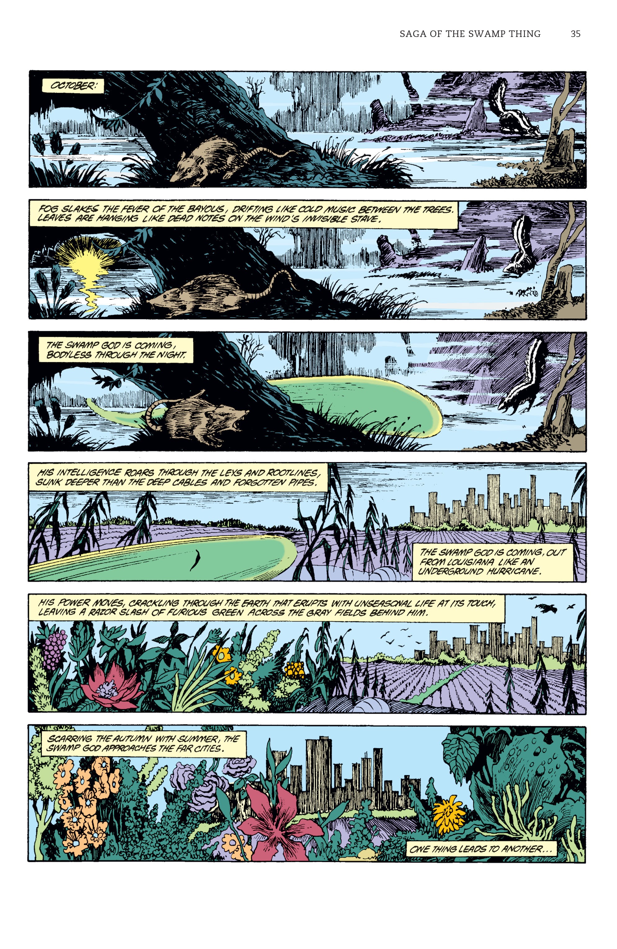 Read online Saga of the Swamp Thing comic -  Issue # TPB 5 (Part 1) - 32
