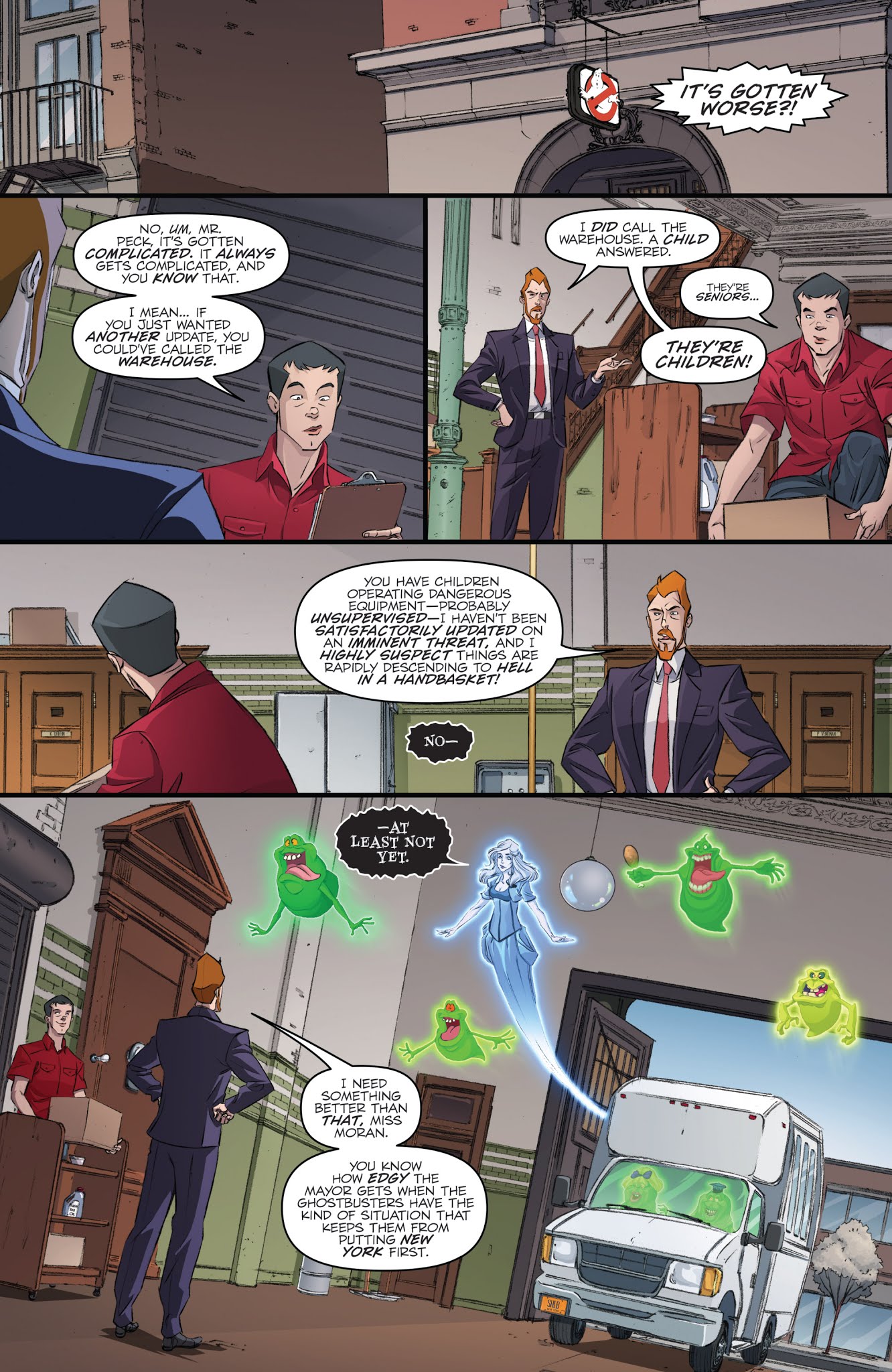 Read online Ghostbusters: Crossing Over comic -  Issue #5 - 7