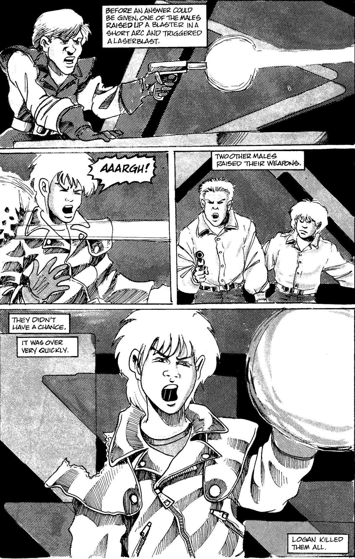 Read online Logan's World comic -  Issue #3 - 9