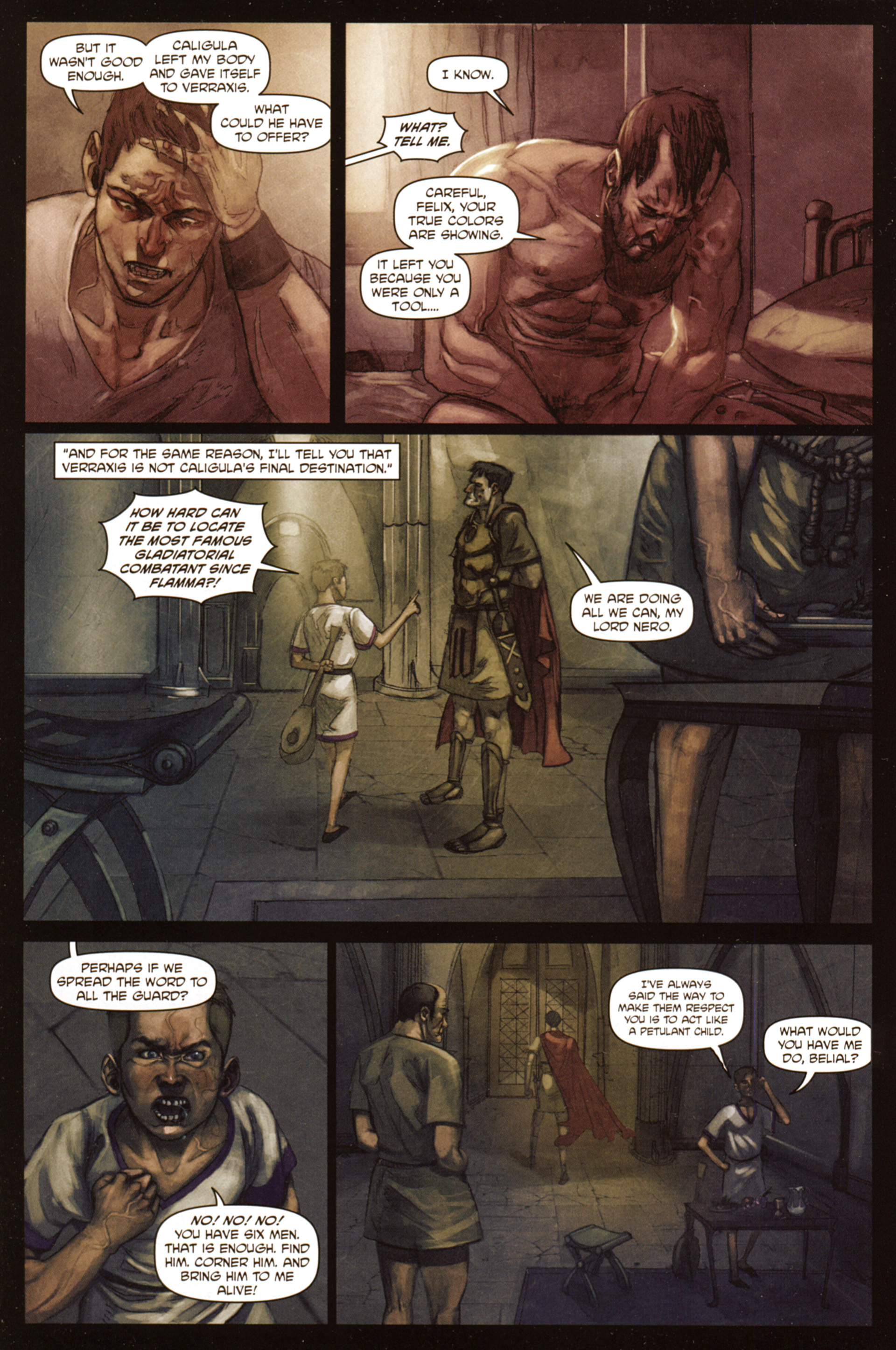 Read online Caligula: Heart of Rome comic -  Issue #5 - 6