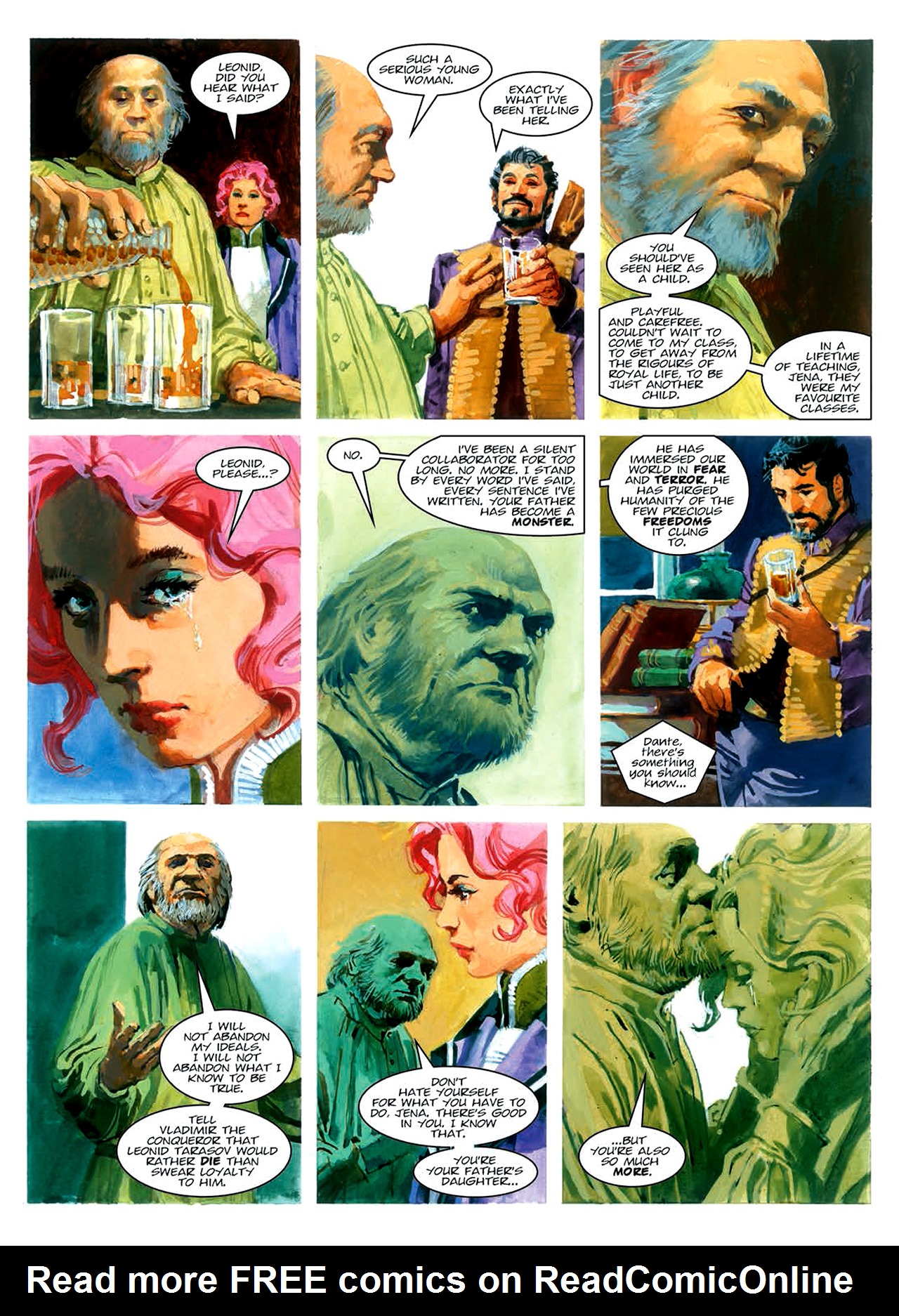 Read online Nikolai Dante comic -  Issue # TPB 8 - 101