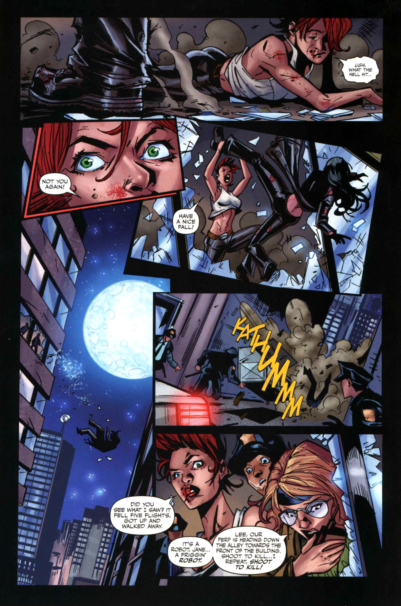 Read online Painkiller Jane (2007) comic -  Issue #5 - 20
