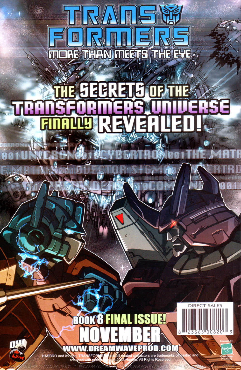Read online Transformers Armada comic Issue 16