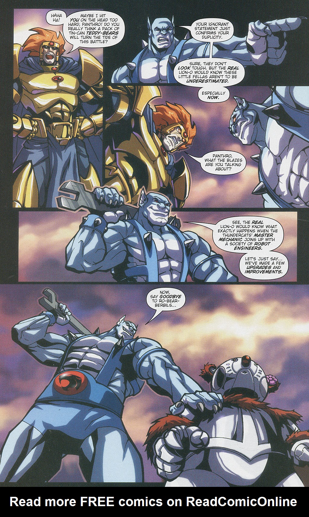 Read online ThunderCats: Enemy's Pride comic -  Issue #5 - 12