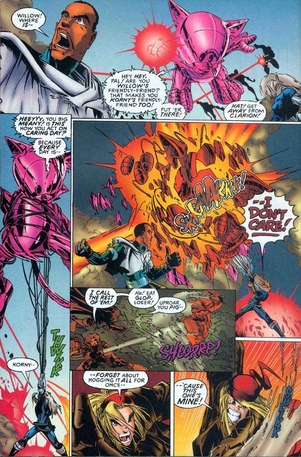 Read online X-Nation 2099 comic -  Issue #2 - 19