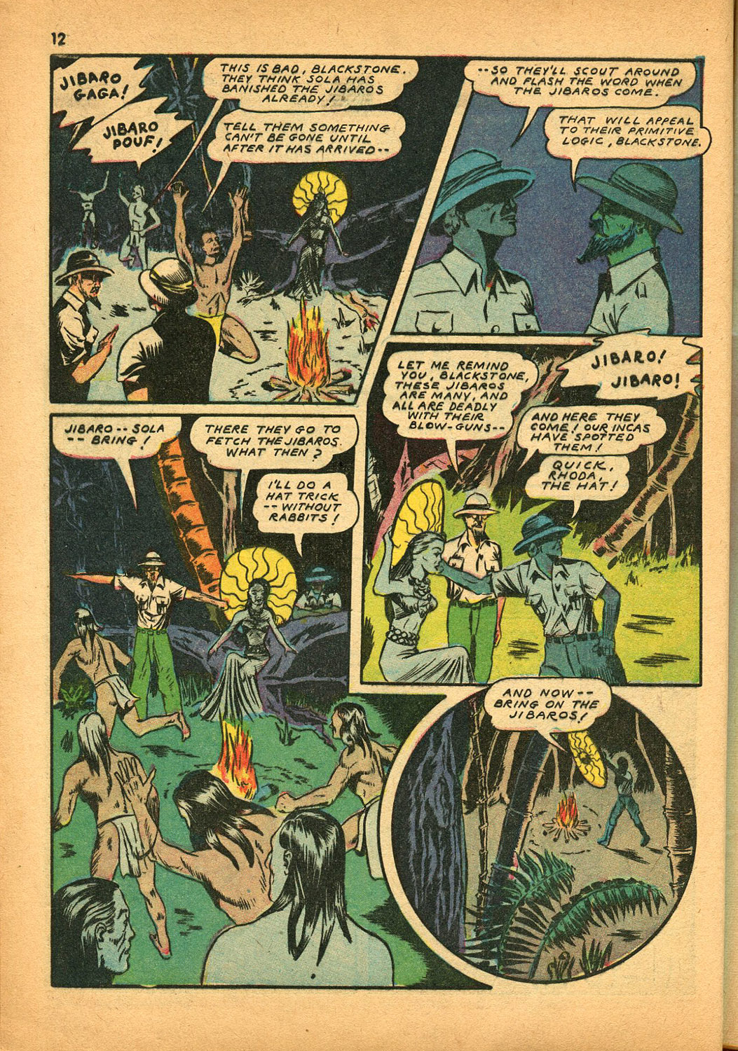 Read online Super-Magician Comics comic -  Issue #9 - 12