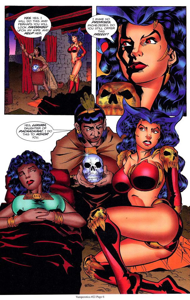 Read online Vamperotica comic -  Issue #22 - 7