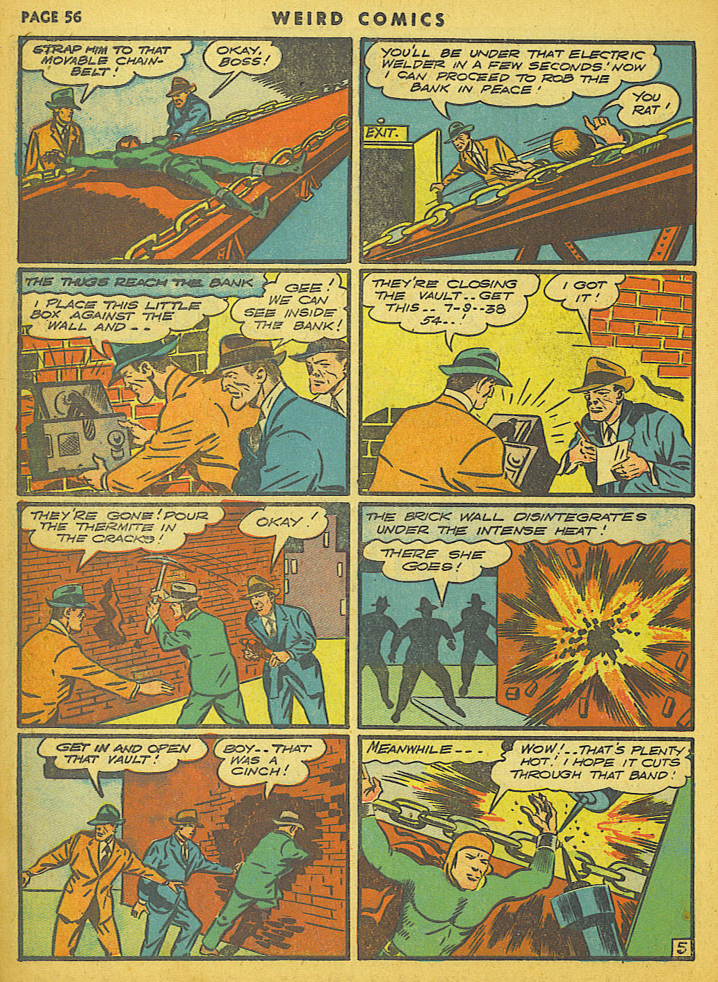 Read online Weird Comics comic -  Issue #11 - 56