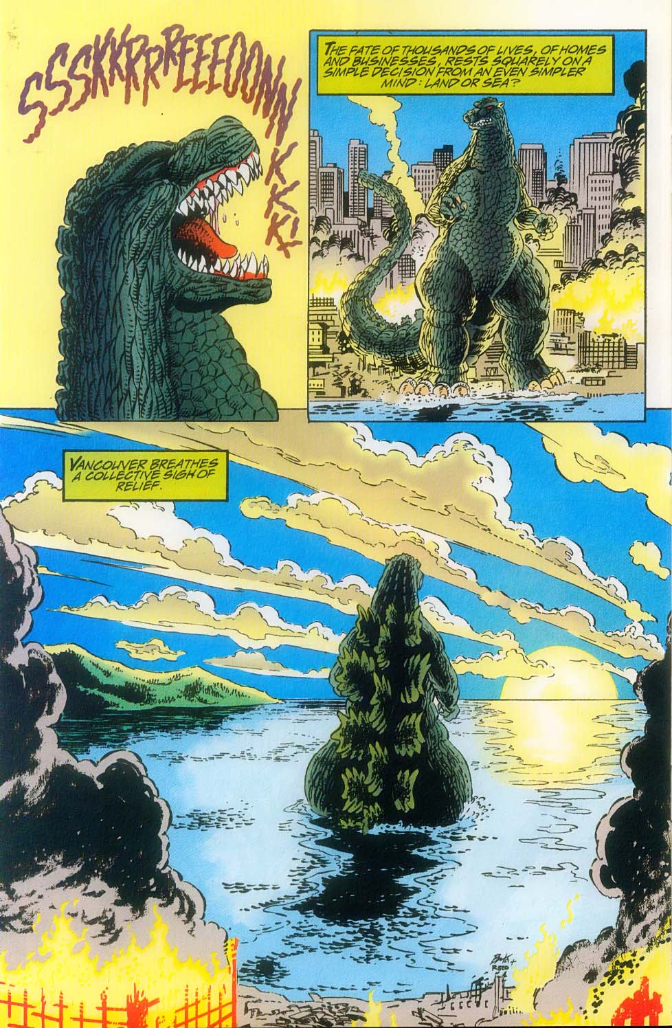Read online Godzilla (1995) comic -  Issue #4 - 24