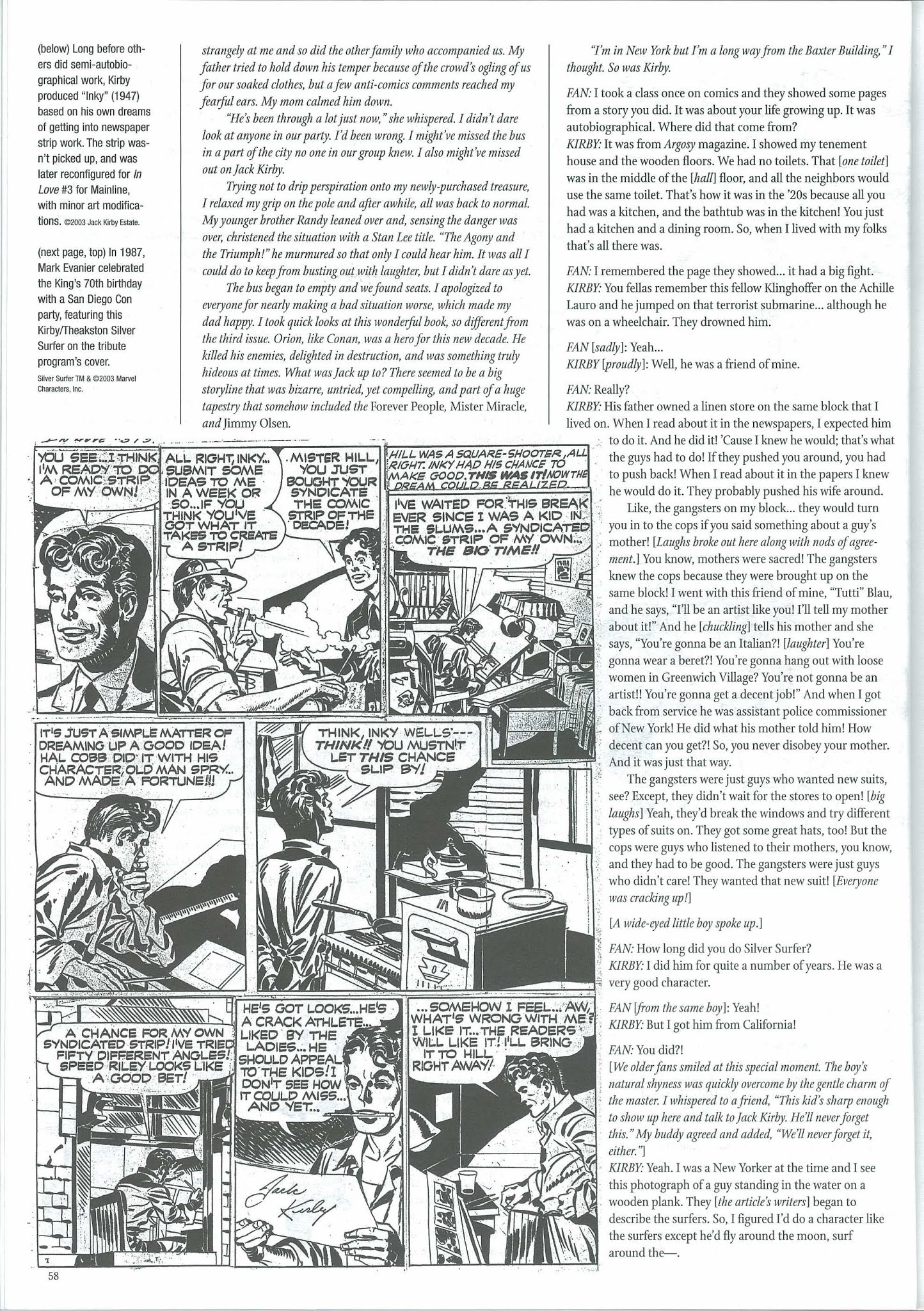 Read online The Jack Kirby Collector comic -  Issue #38 - 61