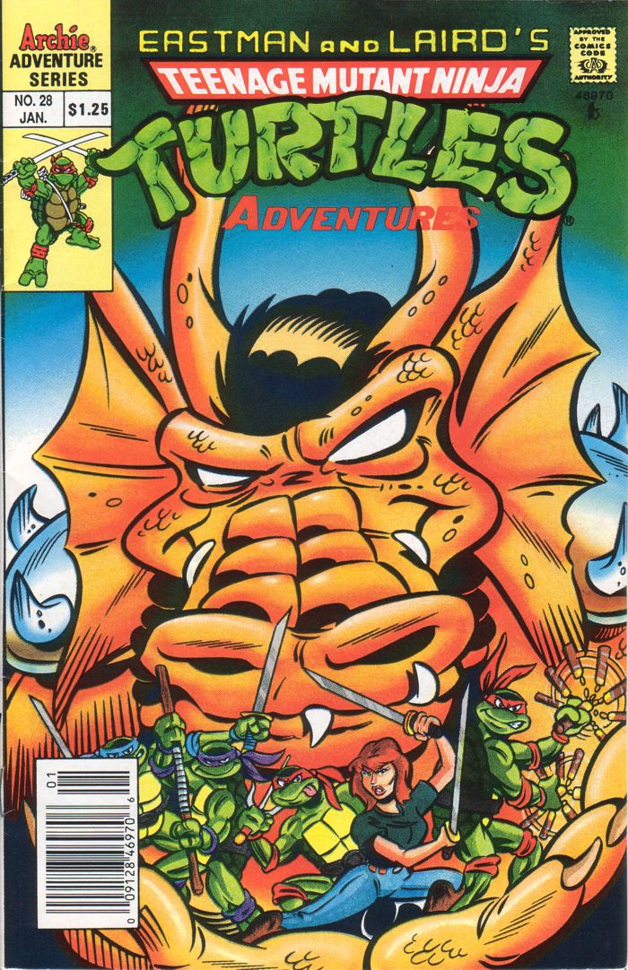 Read online Teenage Mutant Ninja Turtles Adventures (1989) comic -  Issue #28 - 1