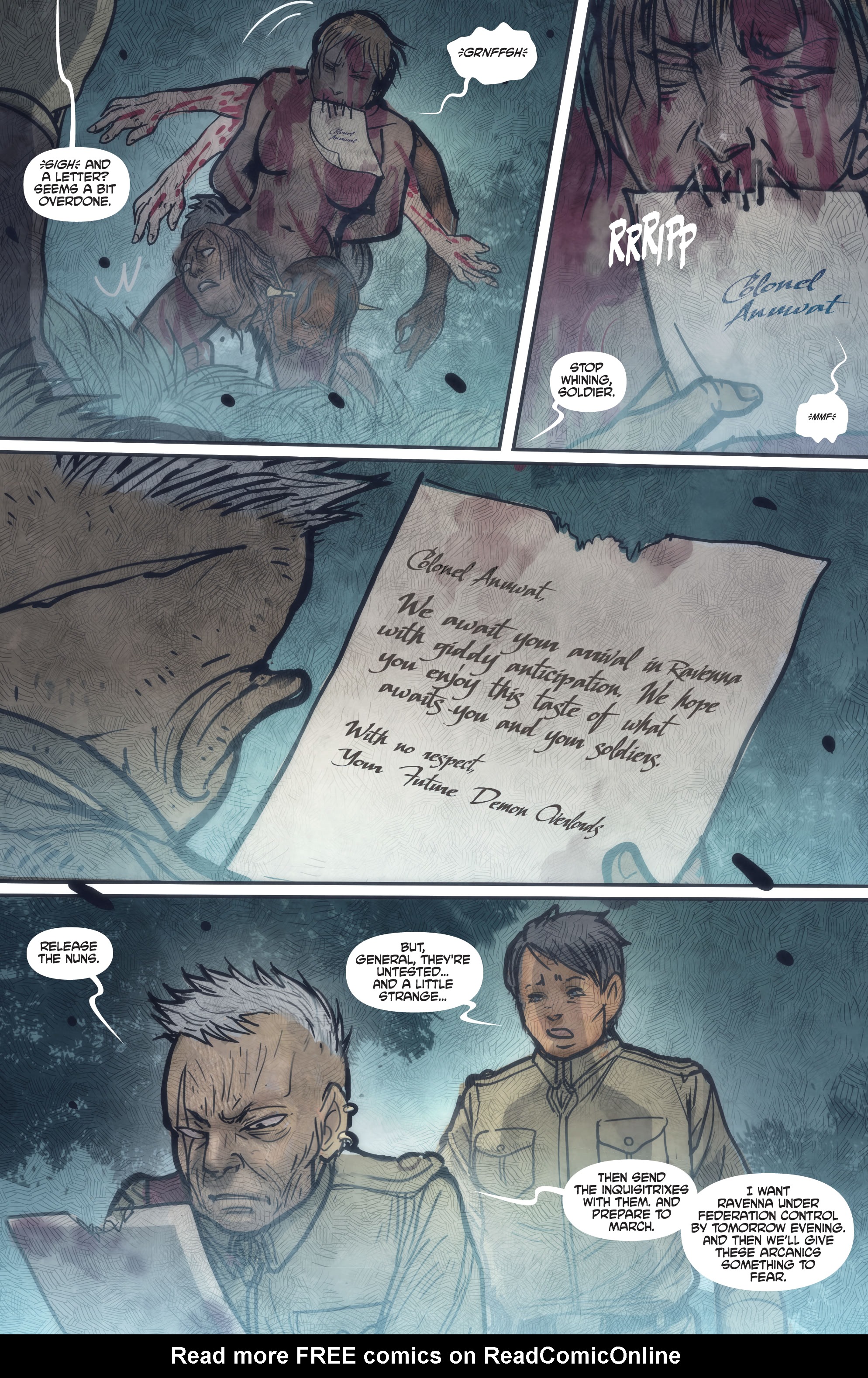 Read online Monstress comic -  Issue #27 - 9