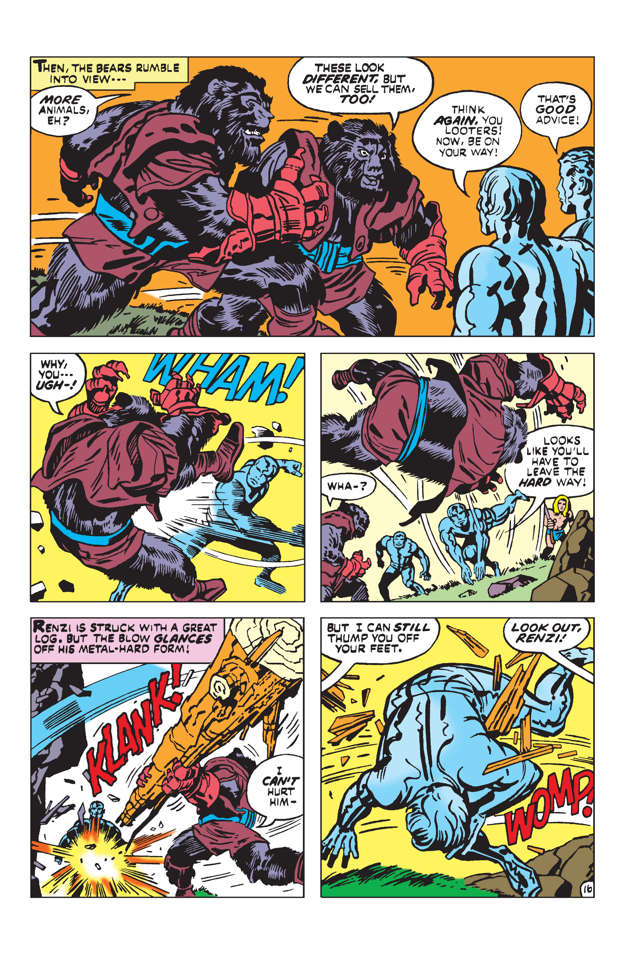 Read online Kamandi, The Last Boy On Earth comic -  Issue #8 - 16