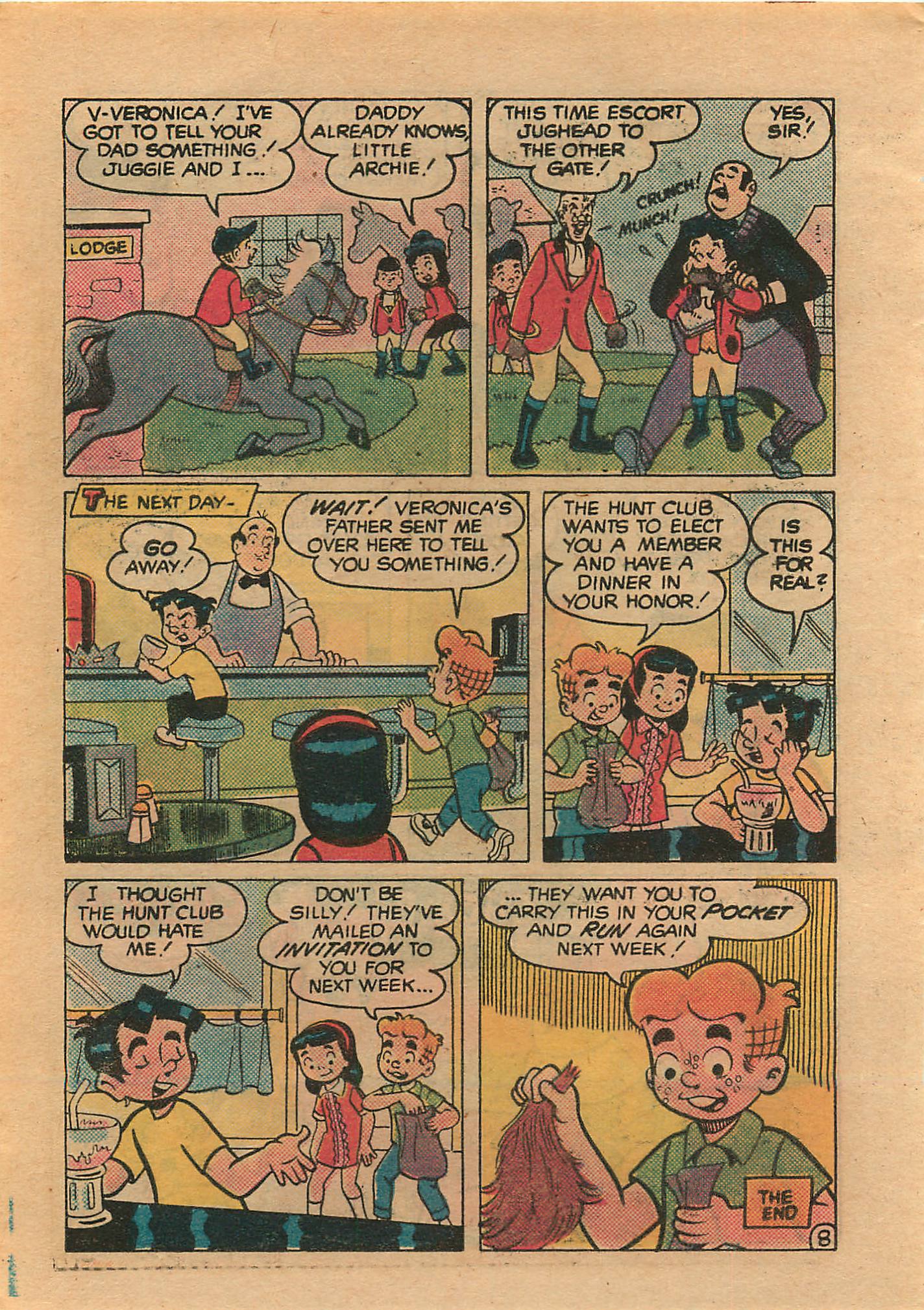 Read online Little Archie Comics Digest Magazine comic -  Issue #9 - 9