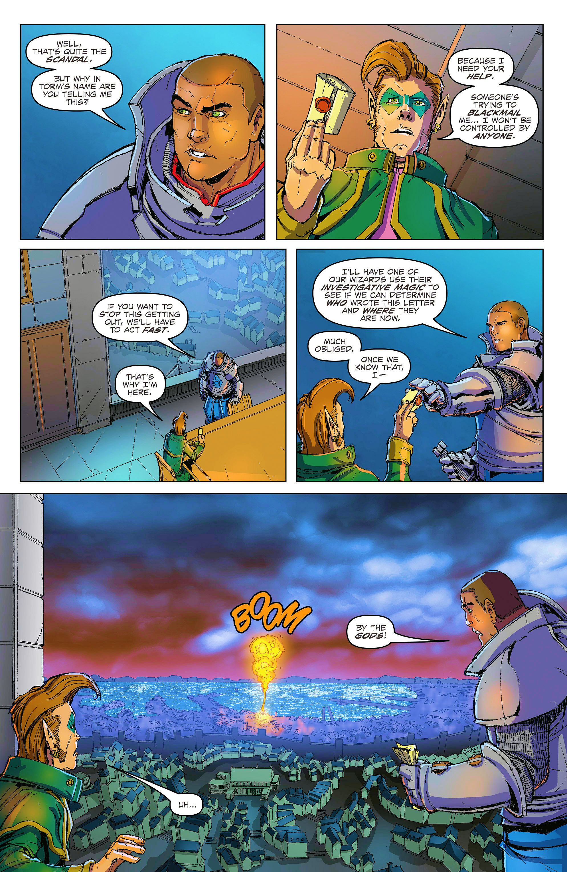 Read online Dungeons & Dragons: Legends of Baldur's Gate comic -  Issue #4 - 21