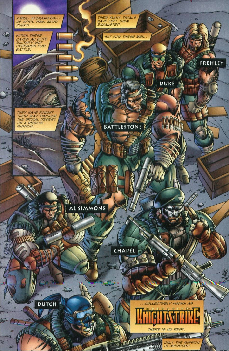 Read online Operation Knightstrike comic -  Issue #3 - 3