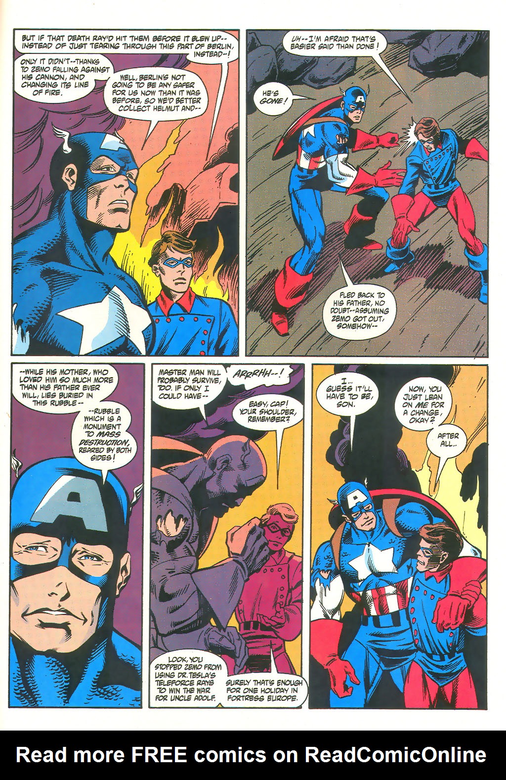 Read online Captain America: Medusa Effect comic -  Issue # Full - 64