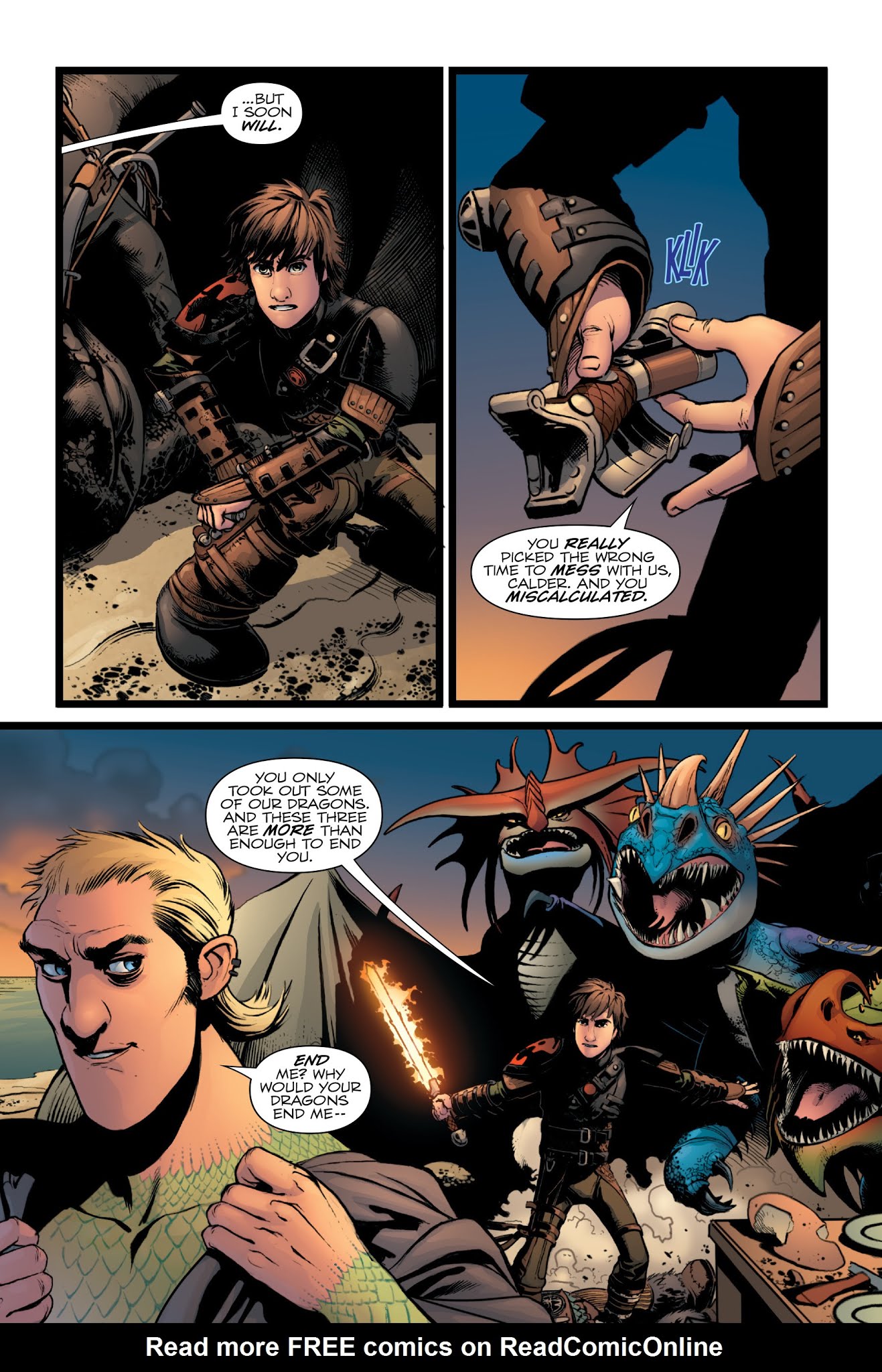 Read online How To Train Your Dragon: The Serpent's Heir comic -  Issue # TPB - 46
