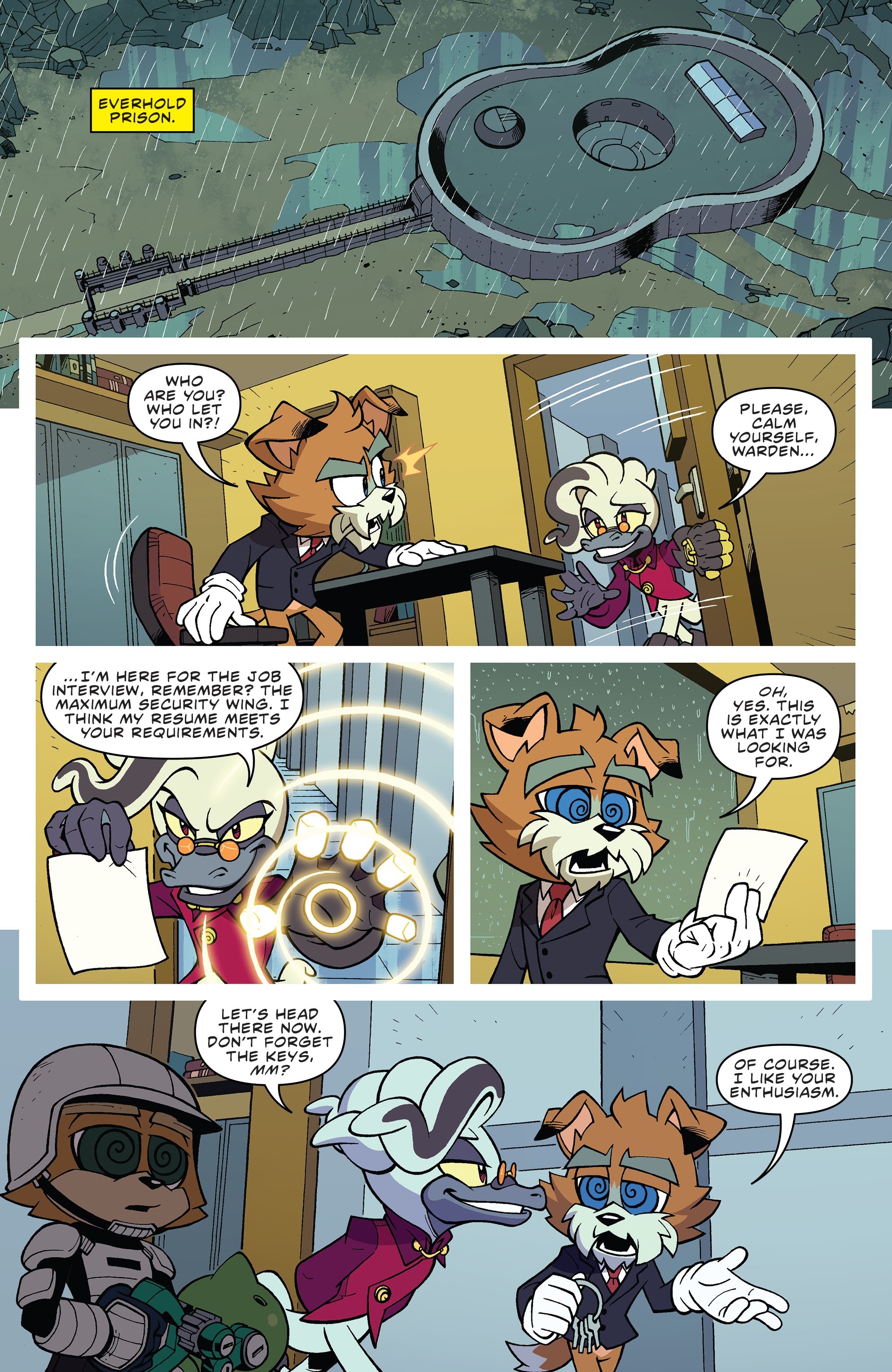 Read online Sonic the Hedgehog: Bad Guys comic -  Issue #1 - 8
