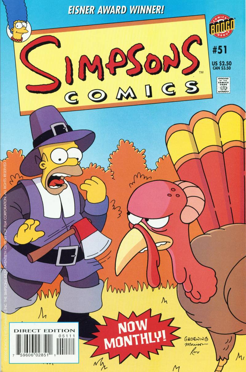 Simpsons Comics issue 51 - Page 1