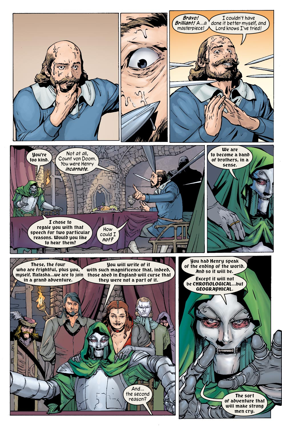 Read online Marvel 1602: Fantastick Four comic -  Issue #2 - 8