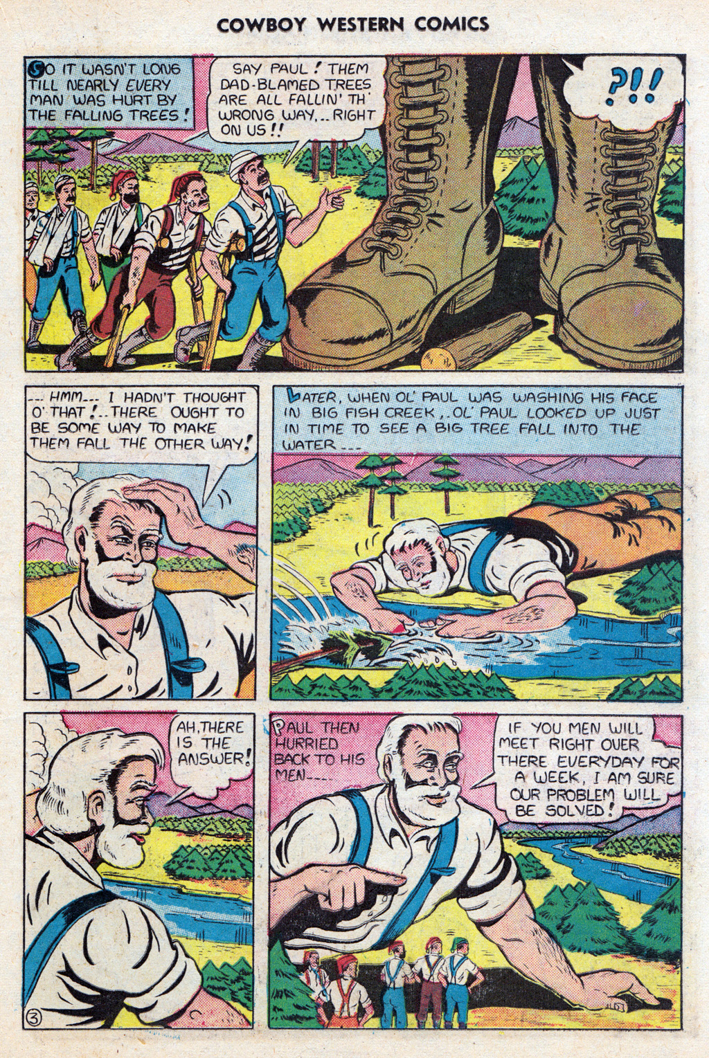 Read online Cowboy Western Comics (1948) comic -  Issue #28 - 15