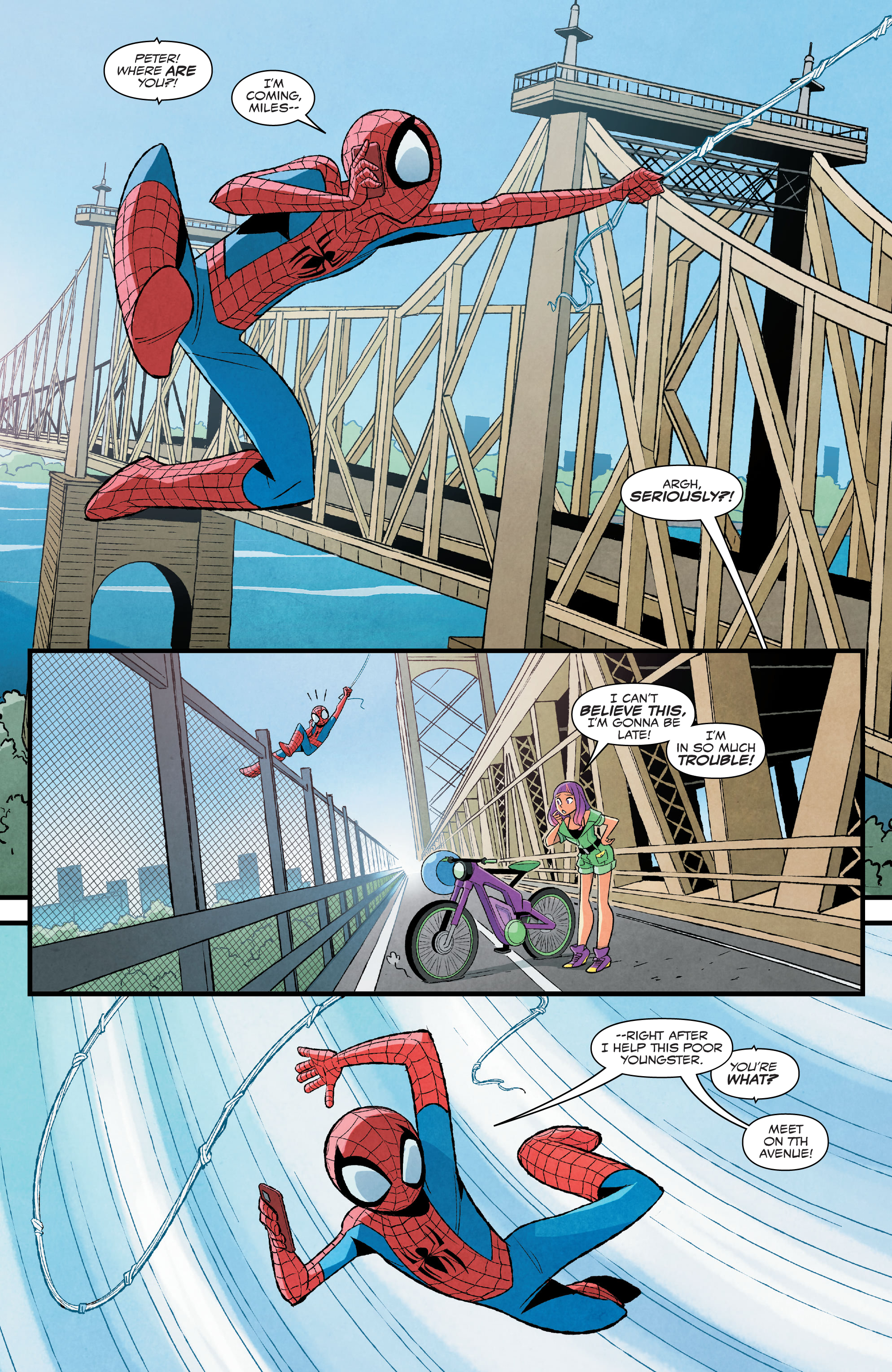 Read online Peter Parker And Miles Morales Spider-Men Double Trouble comic -  Issue #2 - 13