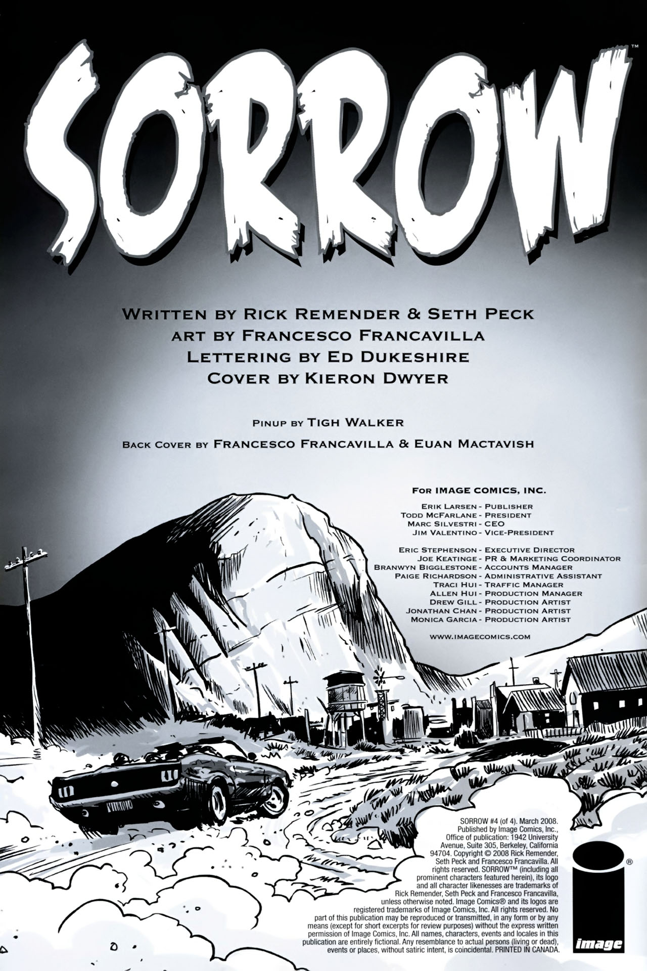 Read online Sorrow comic -  Issue #4 - 2