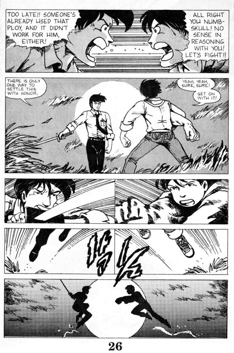 Read online Ninja High School (1986) comic -  Issue #6 - 28