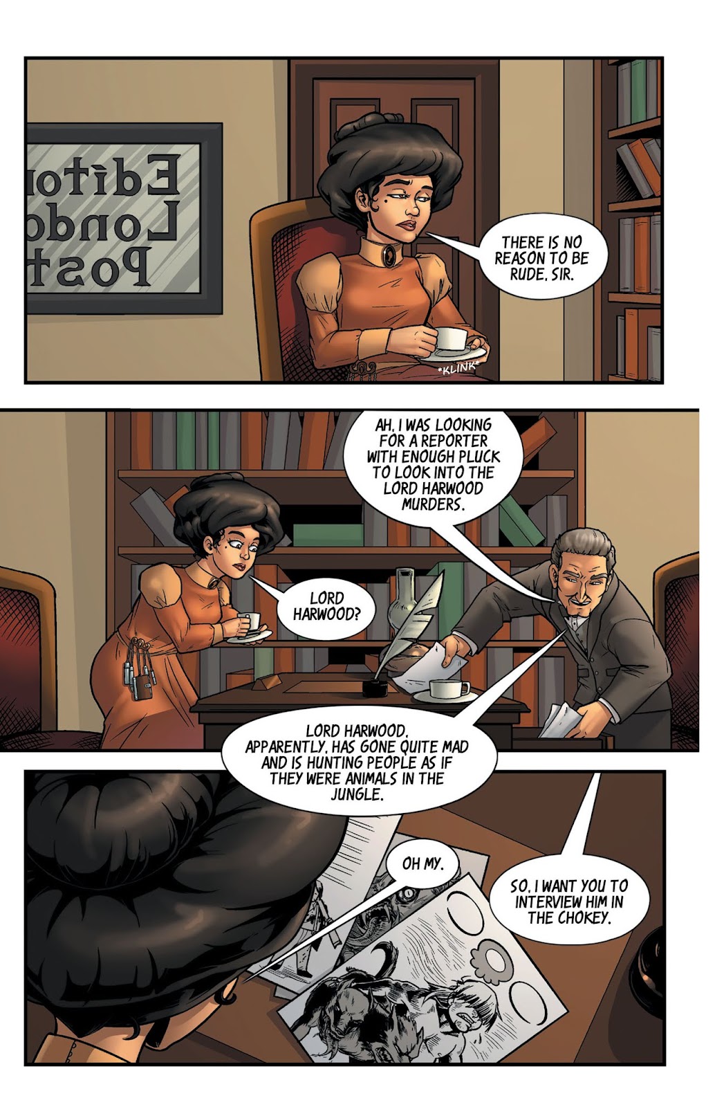The Trials and Tribulations of Miss Tilney issue 1 - Page 4