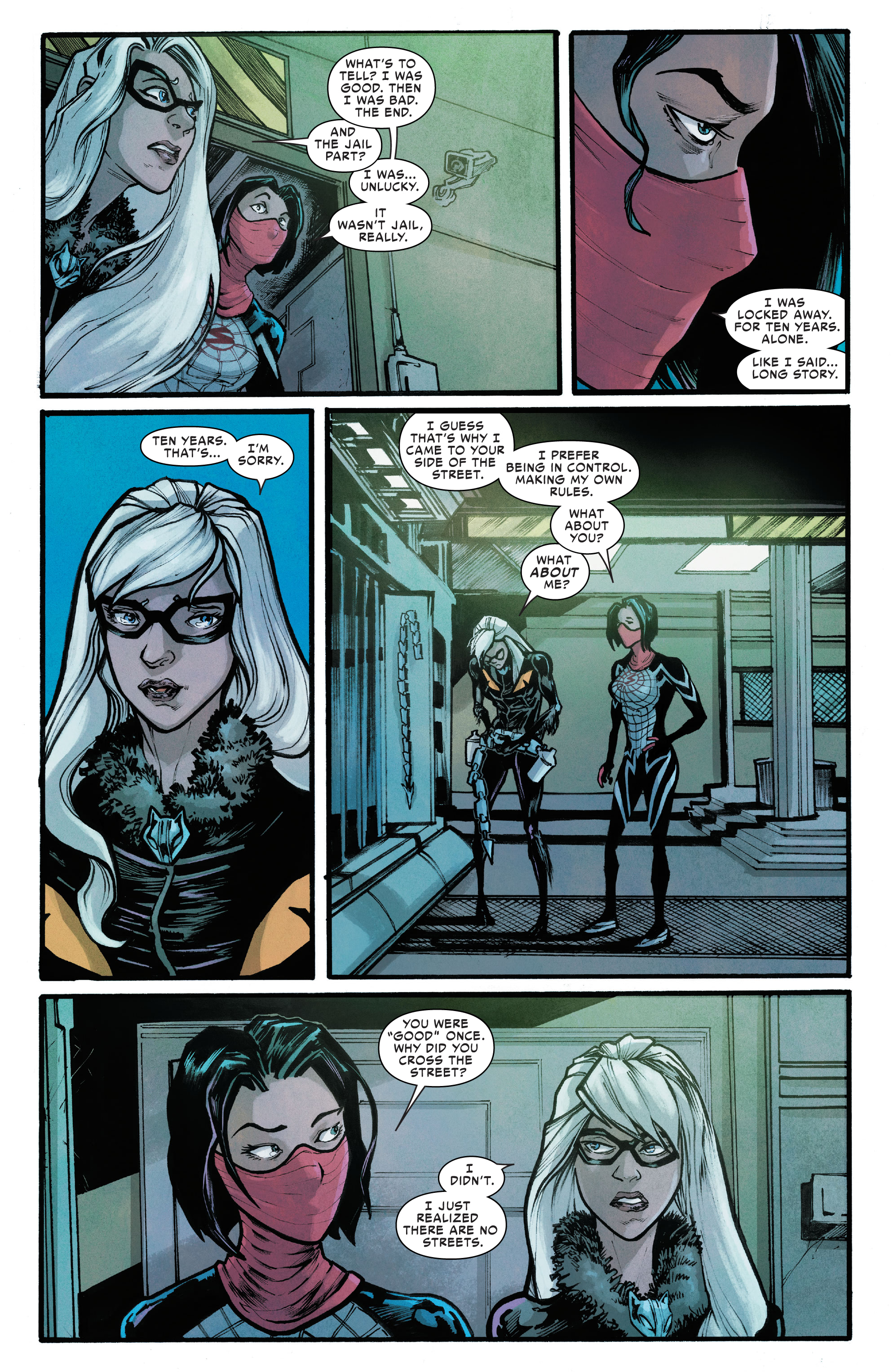 Read online Silk: Out of the Spider-Verse comic -  Issue # TPB 1 (Part 4) - 25