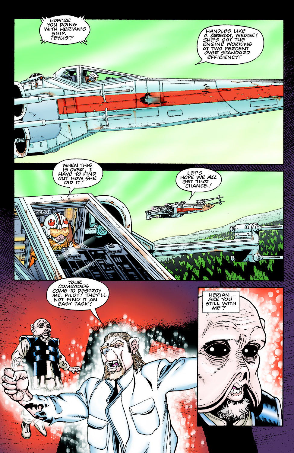 Star Wars: X-Wing Rogue Squadron Issue #20 #21 - English 11