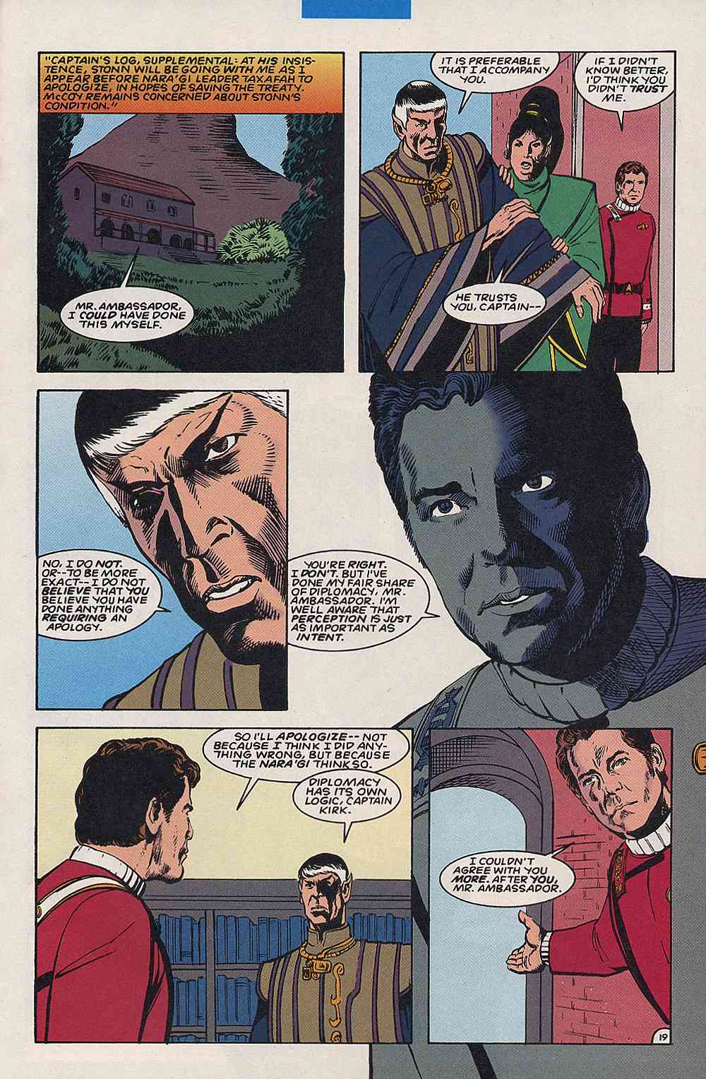Read online Star Trek (1989) comic -  Issue #67 - 23