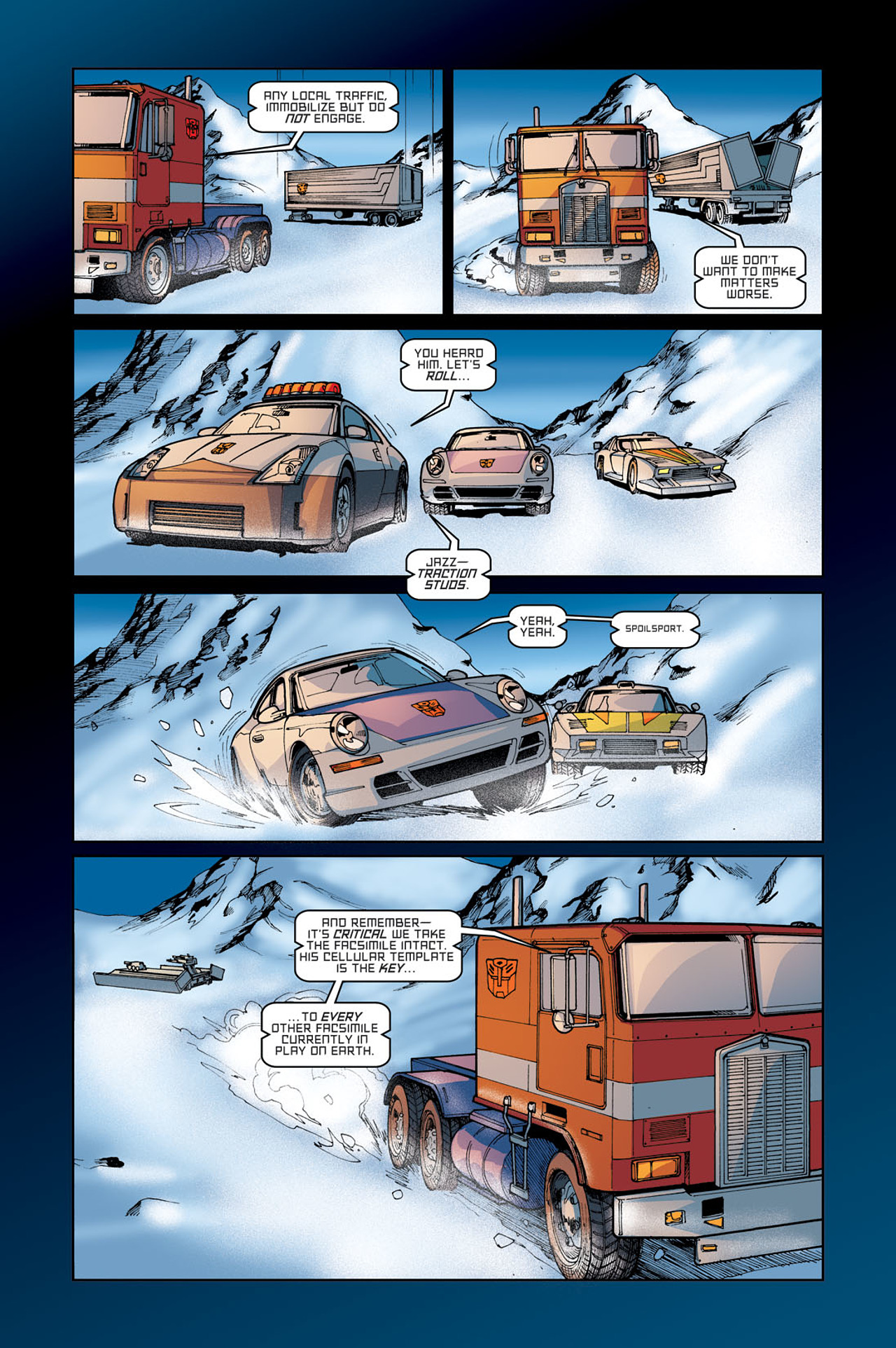 Read online The Transformers: Escalation comic -  Issue #3 - 22