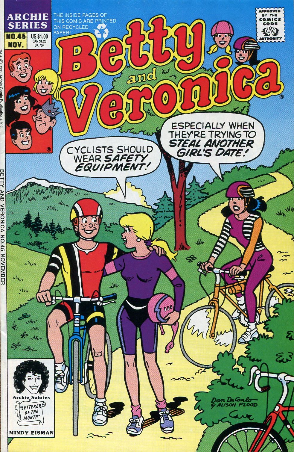 Read online Betty and Veronica (1987) comic -  Issue #45 - 1