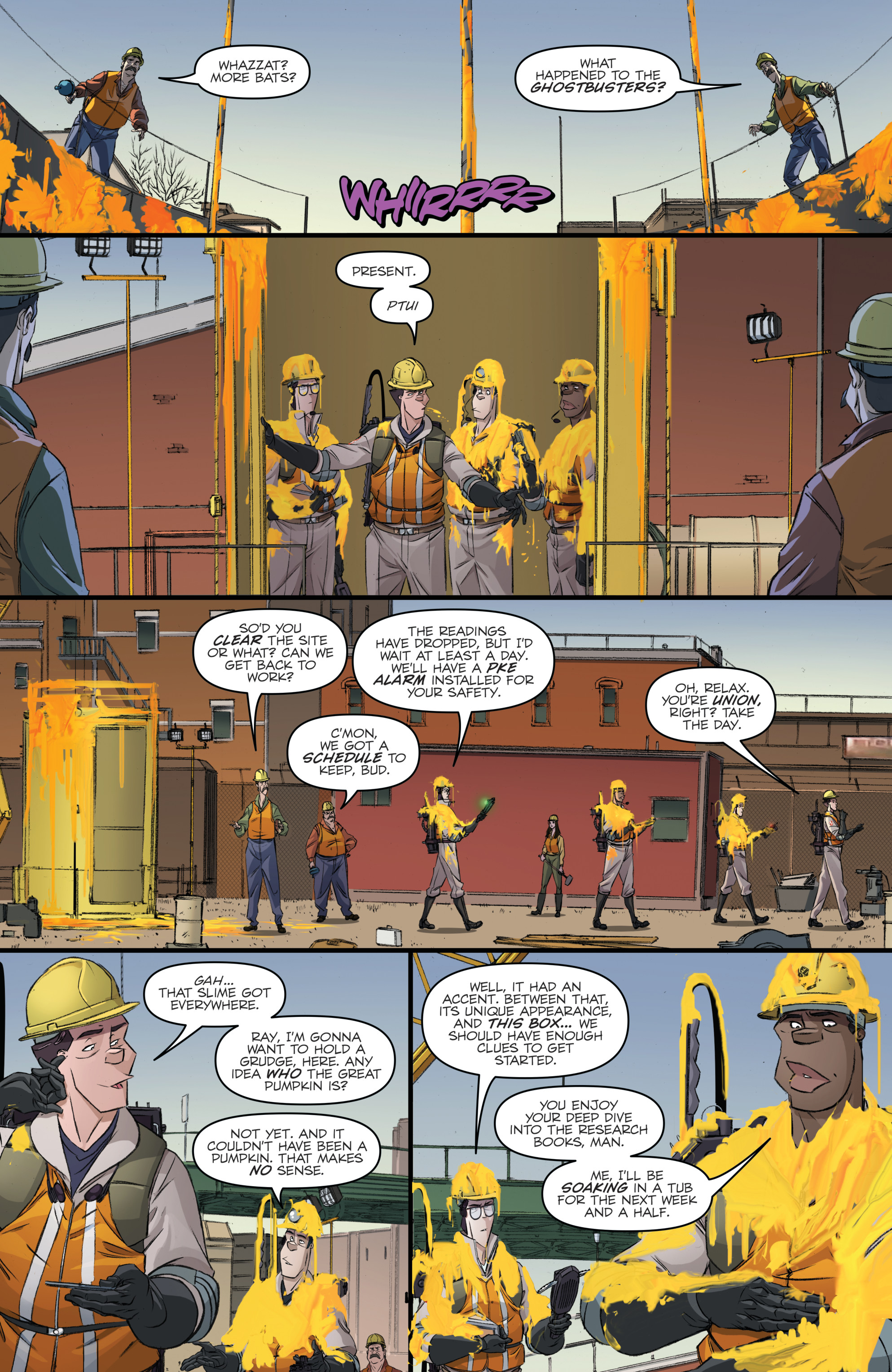 Read online Ghostbusters: Crossing Over comic -  Issue # _TPB - 14