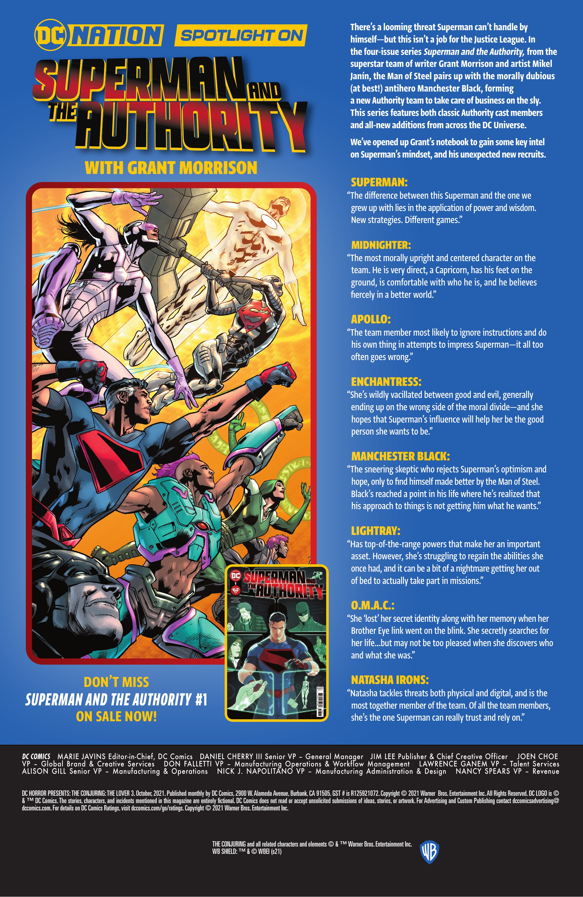 Read online DC Horror Presents: The Conjuring: The Lover comic -  Issue #3 - 29