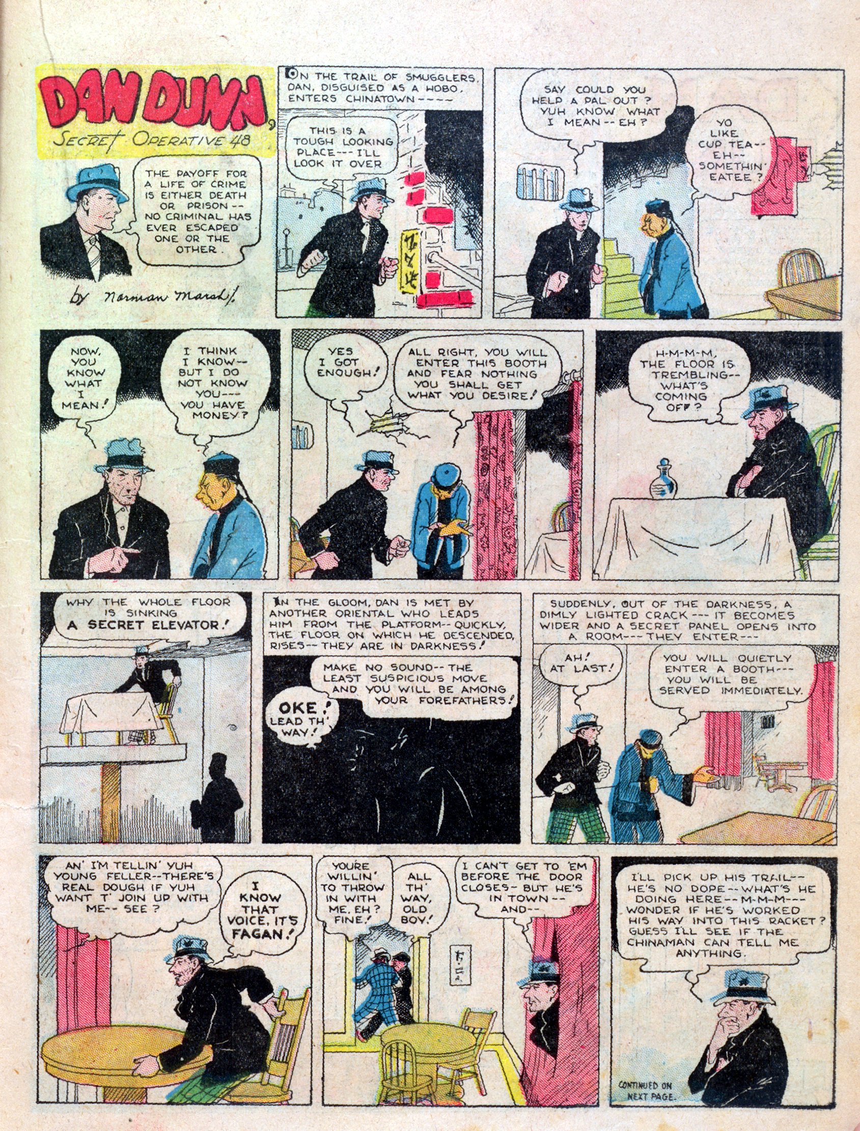 Read online Famous Funnies comic -  Issue #6 - 37