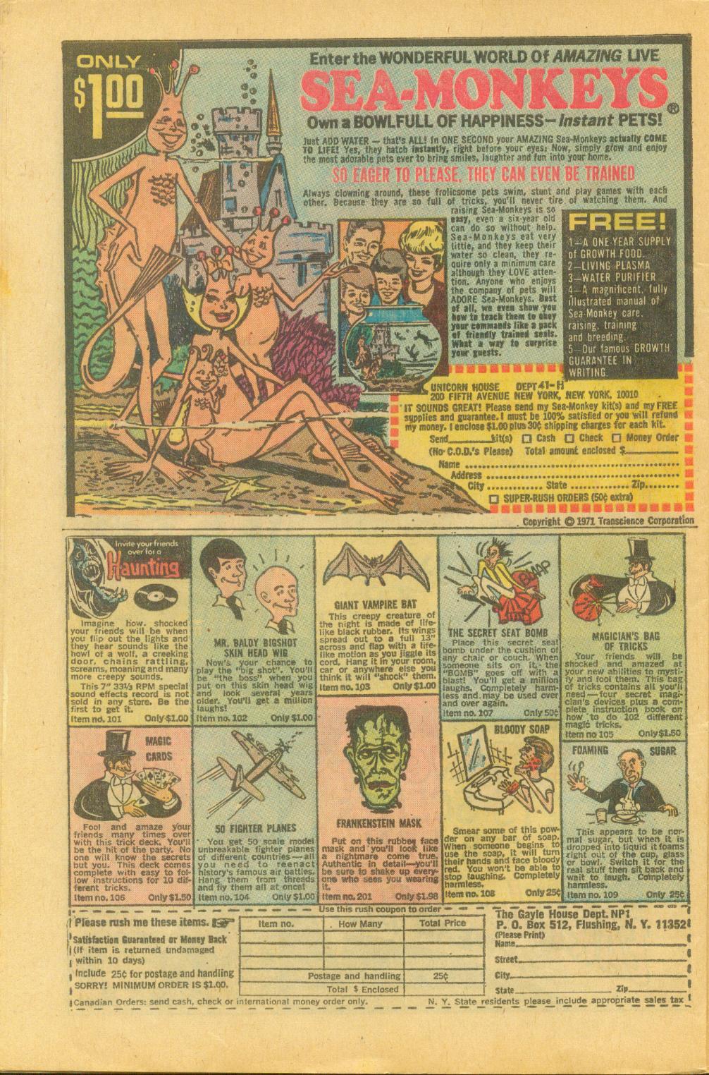 Read online The Witching Hour (1969) comic -  Issue #34 - 31