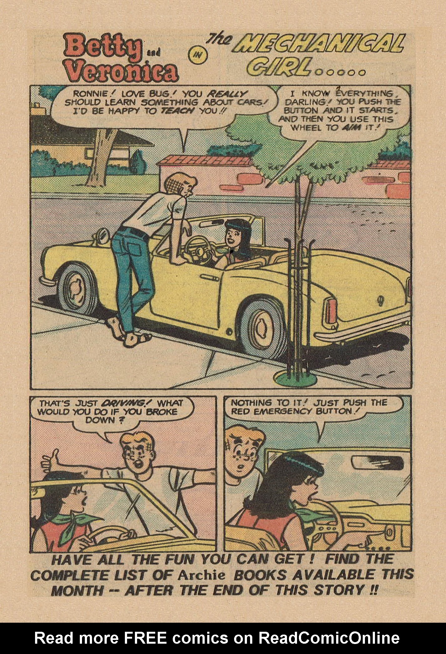 Read online Betty and Veronica Digest Magazine comic -  Issue #9 - 121