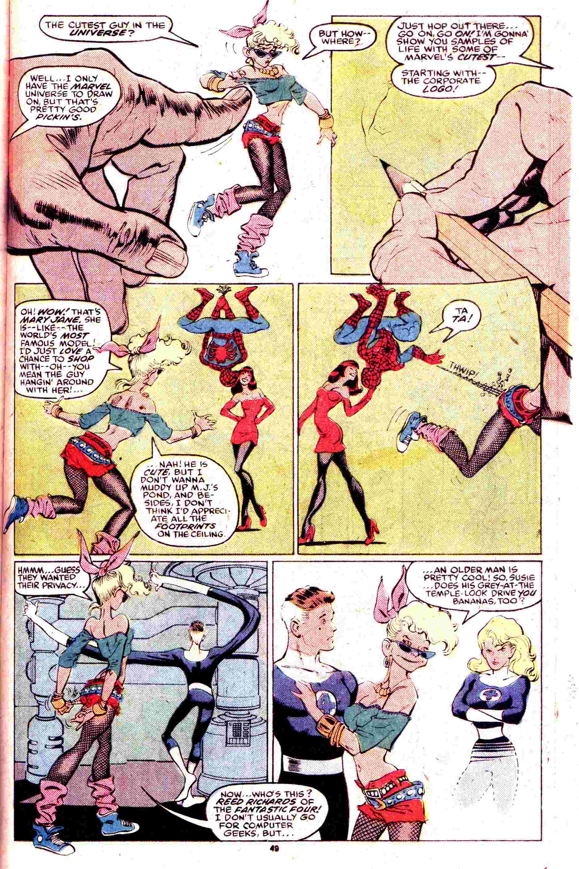 Read online The New Mutants comic -  Issue # _Annual 5 - 44