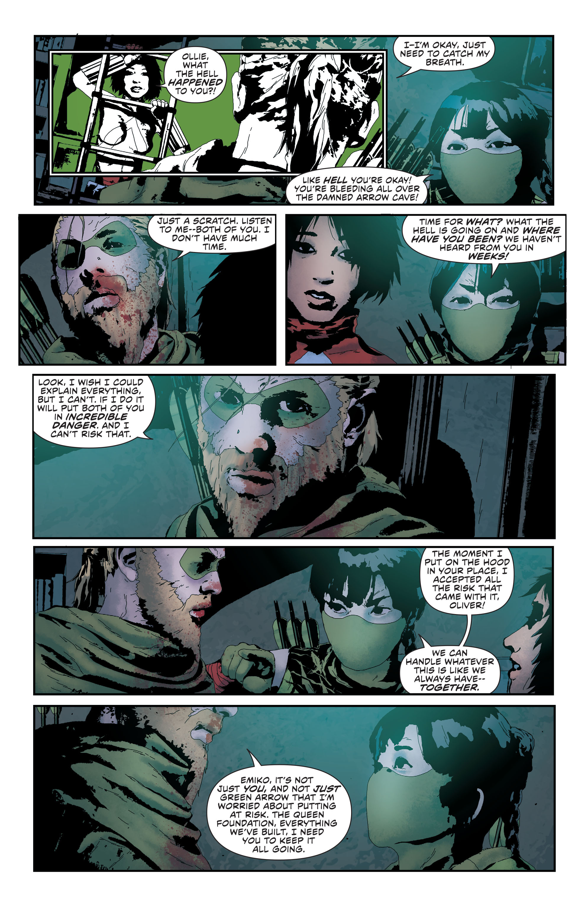 Read online Green Arrow: Futures End comic -  Issue # Full - 6