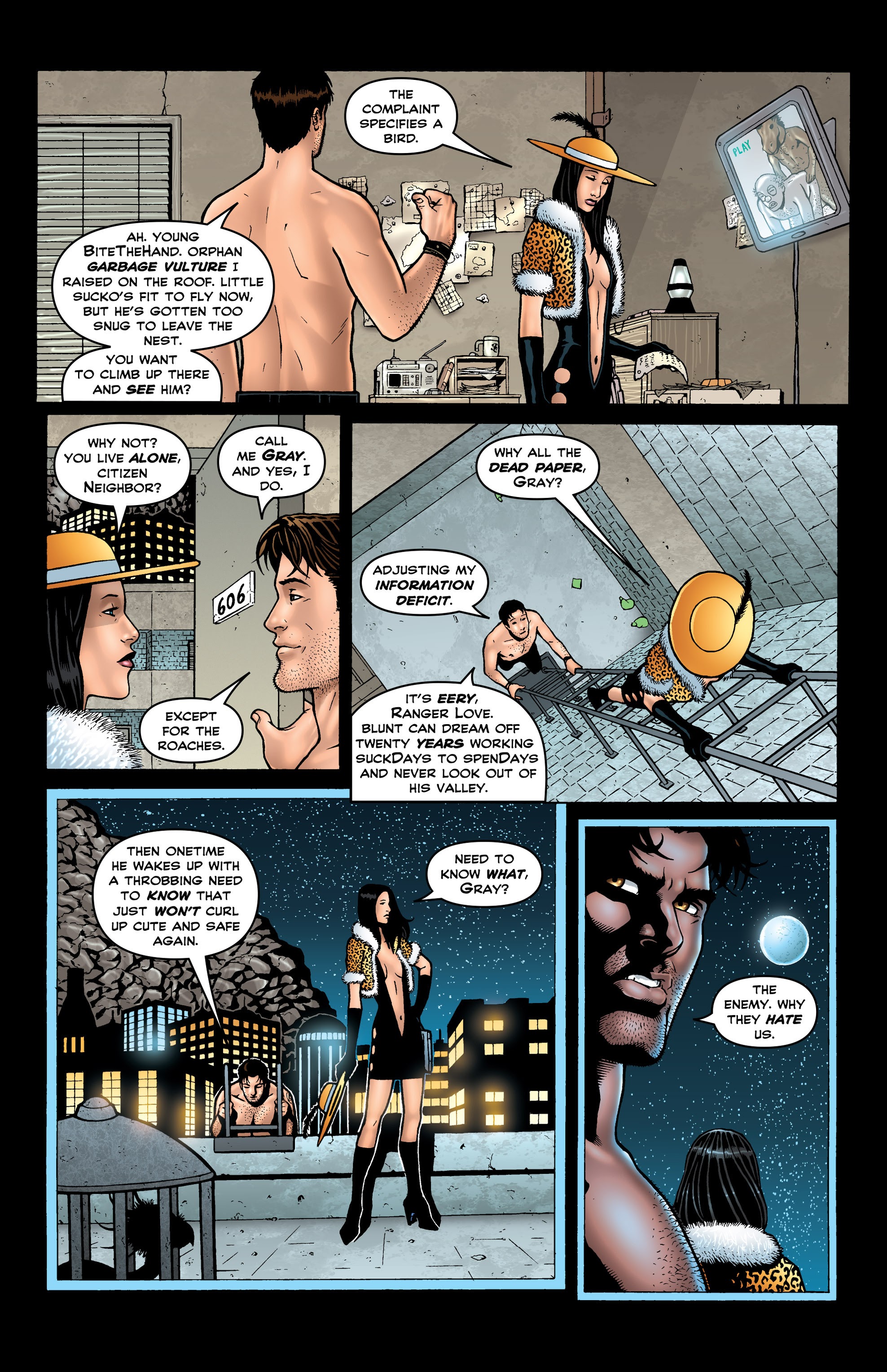 Read online Jamie Delano's Narcopolis comic -  Issue #1 - 17