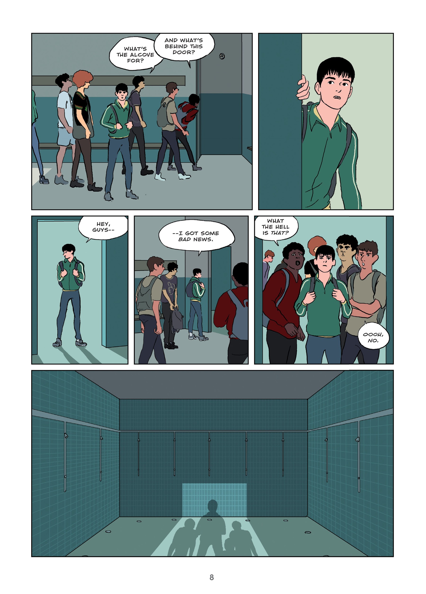 Read online The Locker Room comic -  Issue # TPB - 9