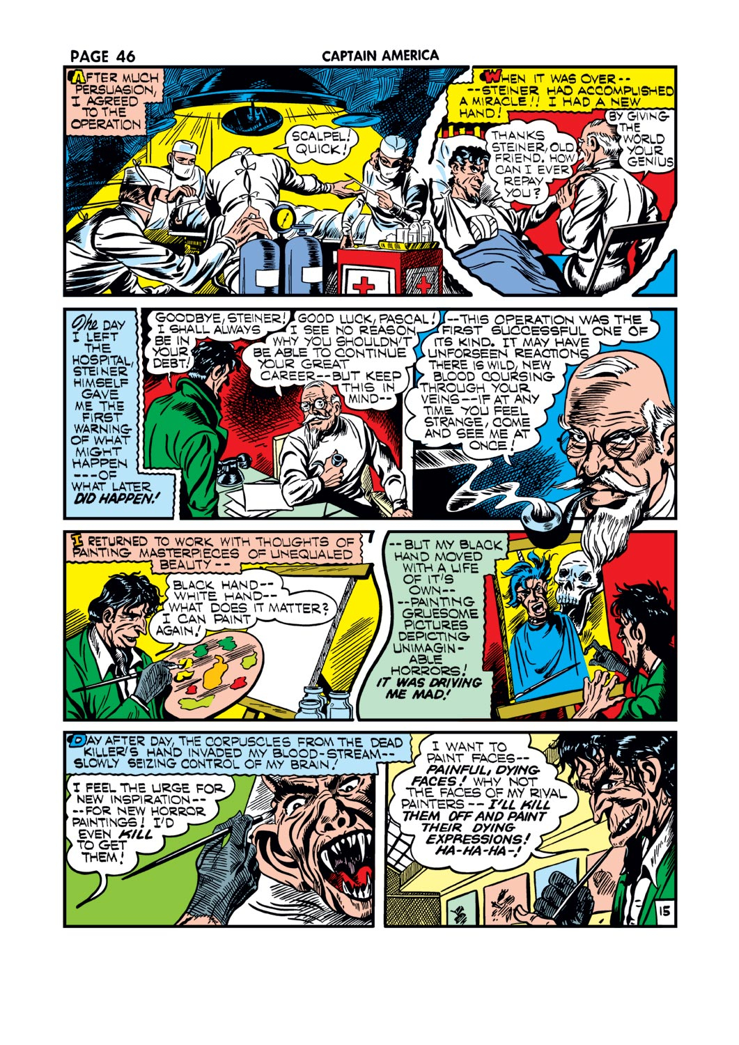 Read online Captain America Comics comic -  Issue #9 - 46