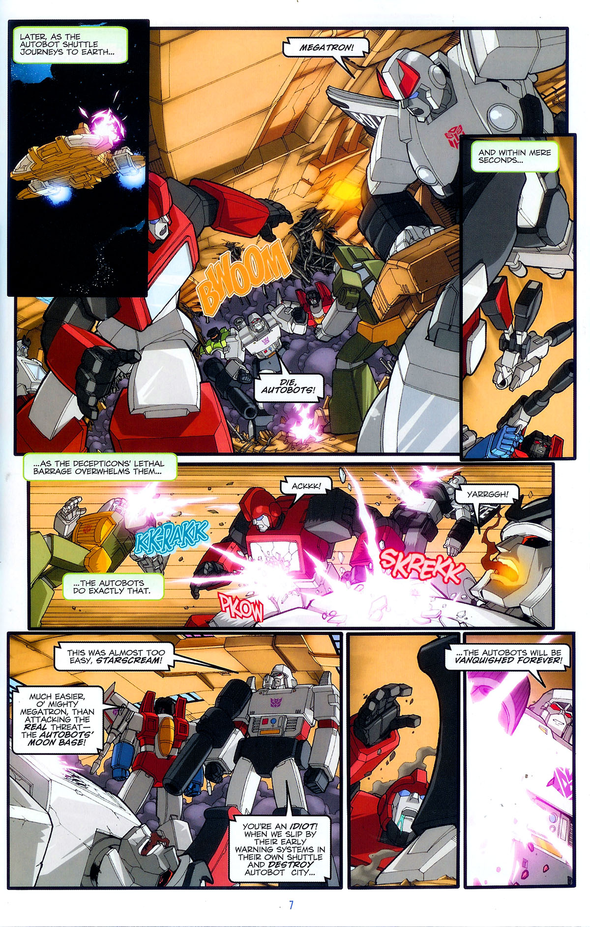Read online The Transformers: The Animated Movie comic -  Issue #1 - 8