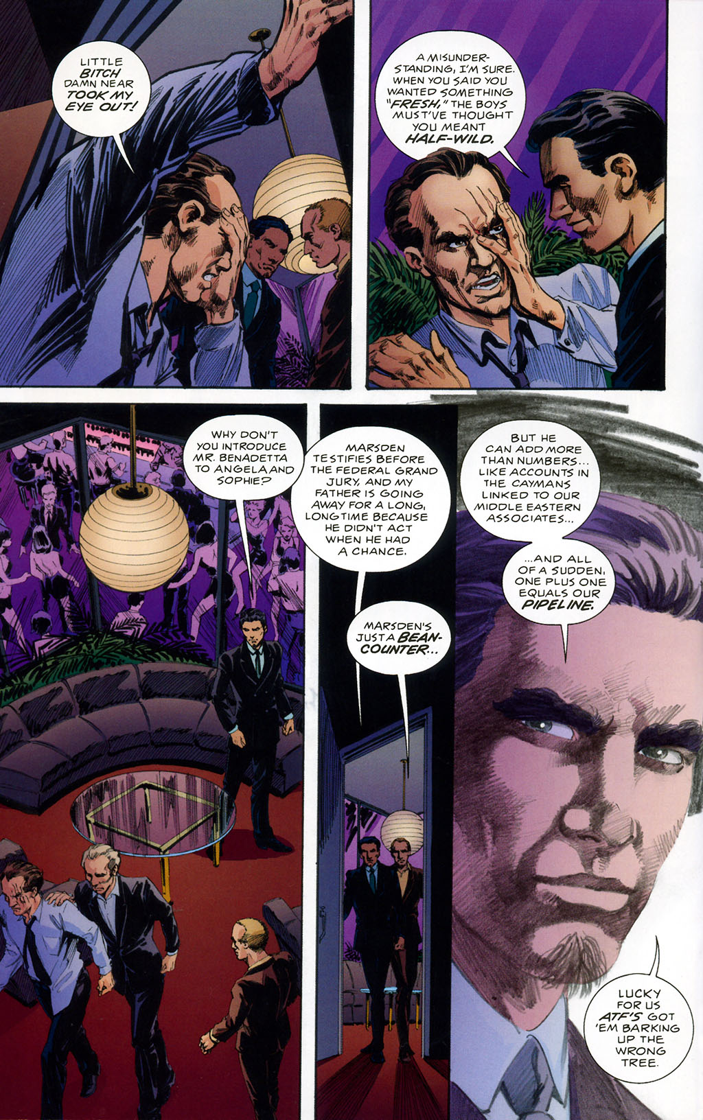 Read online Jon Sable, Freelance: Bloodtrail comic -  Issue #2 - 4